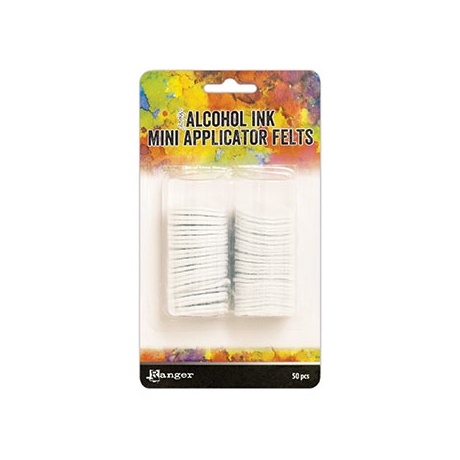 Alcohol Ink mini applicator felts 50tk. Alkoholitindi vildist aplikaatorid