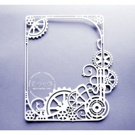 STEAMPUNK - frame, pattern 2