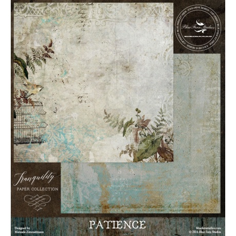 Patience 30,48x30,48cm (12"x12")