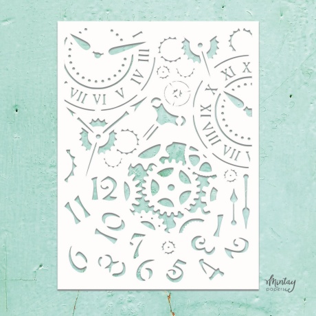 Šabloon 56, 15,2x20,3cm kvaliteetne plastik, Mintay