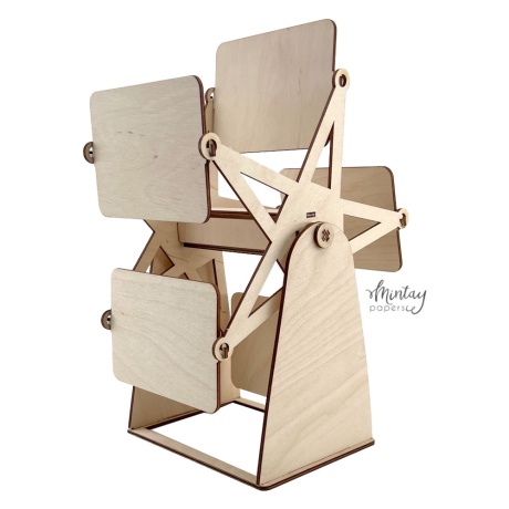 Mintay Woodies  - Dekoratsiooni toorik - FERRIS WHEEL PHOTO FRAMES