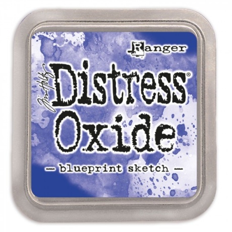 Distress Oxide -bluprint sketch- suur padi