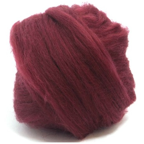 Merino viltimisvill 23 mic nr 318 mahagon ~25 g