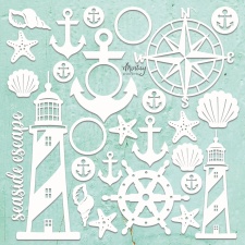 Mintay chippies - Decor - Seaside Set 28 elementi