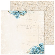 Kahepoolne disainipaber Forget-Me-Not DD 01 30,5x30,5cm