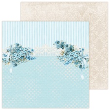 Kahepoolne disainipaber Forget-Me-Not DD 02 30,5x30,5cm