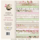 Väike paberiplokk House Of Roses 6"x6" 18 ühepoolset lehte (1/2 plokki)