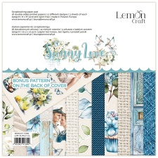 Paberiplokk Sunny Love Elements 20,3x20,3cm, 18 kahepoolset lehte+boonusleht, 250gsm