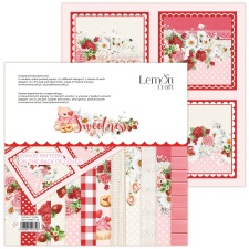 Paberiplokk Sweetness 20,3x20,3cm, 12 kahepoolset lehte+boonusleht, 250gsm