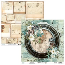 Kahepoolne disainipaber - Photographer 02 - 30,5x30,5cm, 250gsm, Mintay