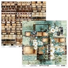 Kahepoolne disainipaber - Photographer 04 - 30,5x30,5cm, 250gsm, Mintay
