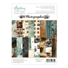  Add -on paberiplokk Photographer 15,24x20,3 cm, 24 kahepoolset lehte, 250gsm