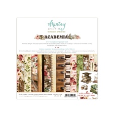 Väike paberiplokk - Academia 08 -  15,24x15,24cm, 24 lehte, 250gsm, Mintay