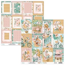 Kahepoolne disainipaber Joy of Life 06 30,5x30,5cm, 240gsm
