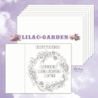 Baasalbum Lilac Garden 15,24x20,3cm, 7 lehte+1 väljalõigeteleht