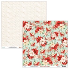 Kahepoolne disainipaber - Merry & Joy  05 -  30,5x30,5cm, 250gsm, Mintay