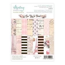 See You In Paris! add -on paberiplokk 15,24x20,3 cm, 24 kahepoolset lehte, 250gsm