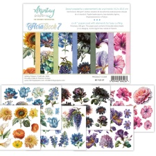 Väljalõikeplokk FloraBook 7 15,24x20,3cm 24 kahepoolset lehte, 250gsm