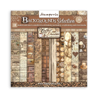 Scrapbooking Small Pad 10 sheets cm 20,3x20,3 [8"x8"] - Coffee And Chocolate