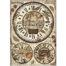 A4 Rice Paper - Coffee and Chocolate clocks