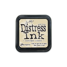 Distress Ink templipadi - antique linen - (suur)