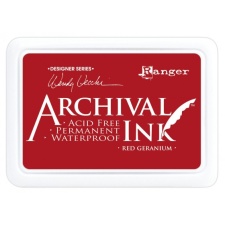 Archival Ink - red geranium