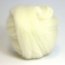 Merino viltimisvill 23 mic nr 064 looduslik valge ~25 g