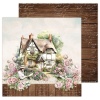 Suur paberiplokk Secret Garden 30,5x30,5cm, 6 kahepoolset lehte+boonusleht, 250gsm