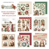 Väljalõigete plokk Wonderful Christmas 20,3x20,3cm, 18 kahepoolset lehte+boonusleht, 250gsm