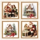 Väljalõigete plokk Wonderful Christmas 20,3x20,3cm, 18 kahepoolset lehte+boonusleht, 250gsm