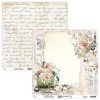 Kahpoolsete disainipaberite komplekt Written Memories 30,5x30,5cm. 12 lehte,240gsm