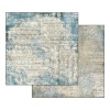 Suur disainipaberiplokk Blues 30.5x30.5 cm,190gr Stamperia