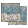 Suur disainipaberiplokk Blues 30.5x30.5 cm,190gr Stamperia