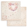 Suur disainipaberiplokk Romance Forever 30.5x30.5 cm,190gr Stamperia