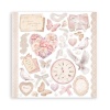 Scrapbooking Small Pad 10 sheets cm 20,3x20,3 [8"x8"] - Romance Forever