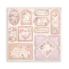 Scrapbooking Small Pad 10 sheets cm 20,3x20,3 [8"x8"] - Romance Forever